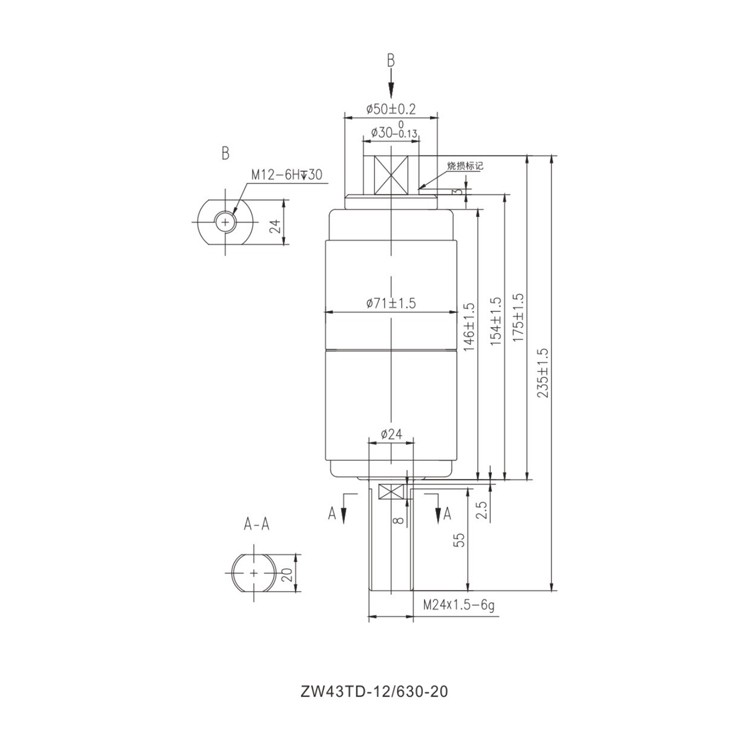 Vacuum Interrupter 305B